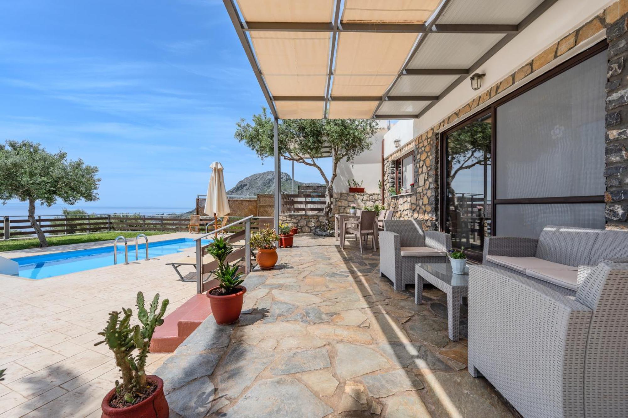Souda Bay Cottage 플라키아스 외부 사진
