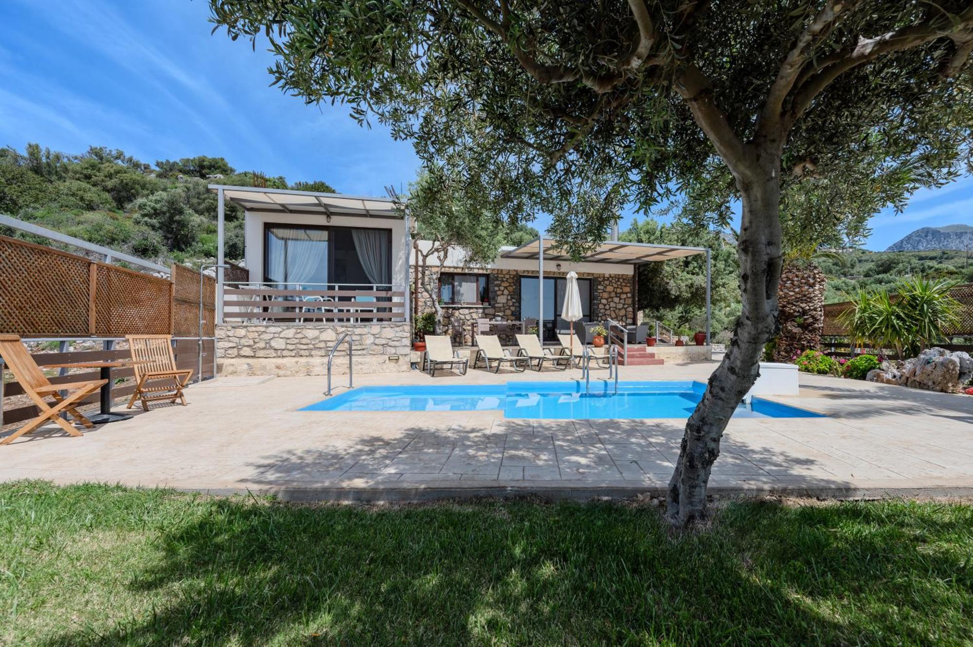 Souda Bay Cottage 플라키아스 외부 사진