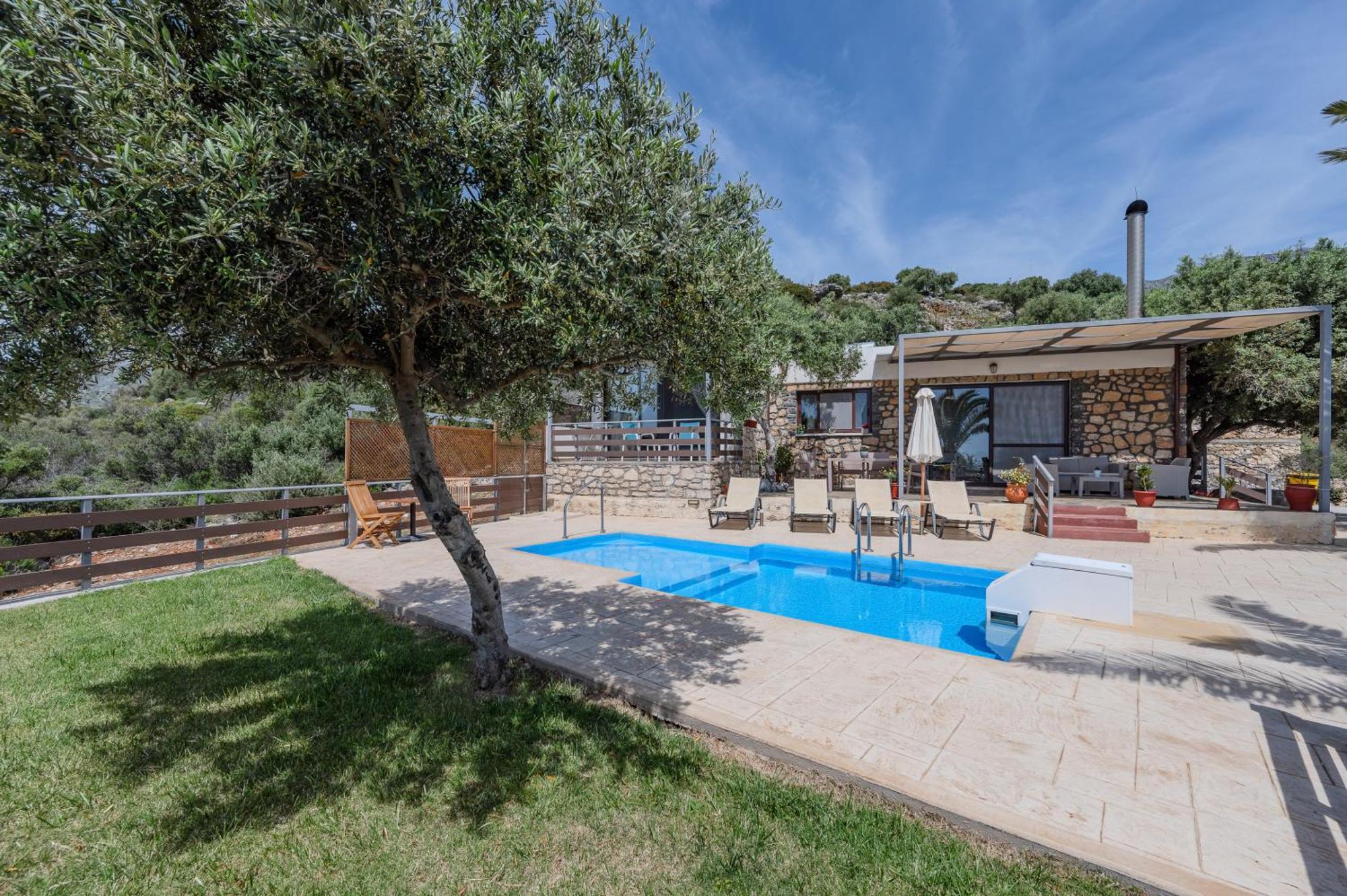 Souda Bay Cottage 플라키아스 외부 사진