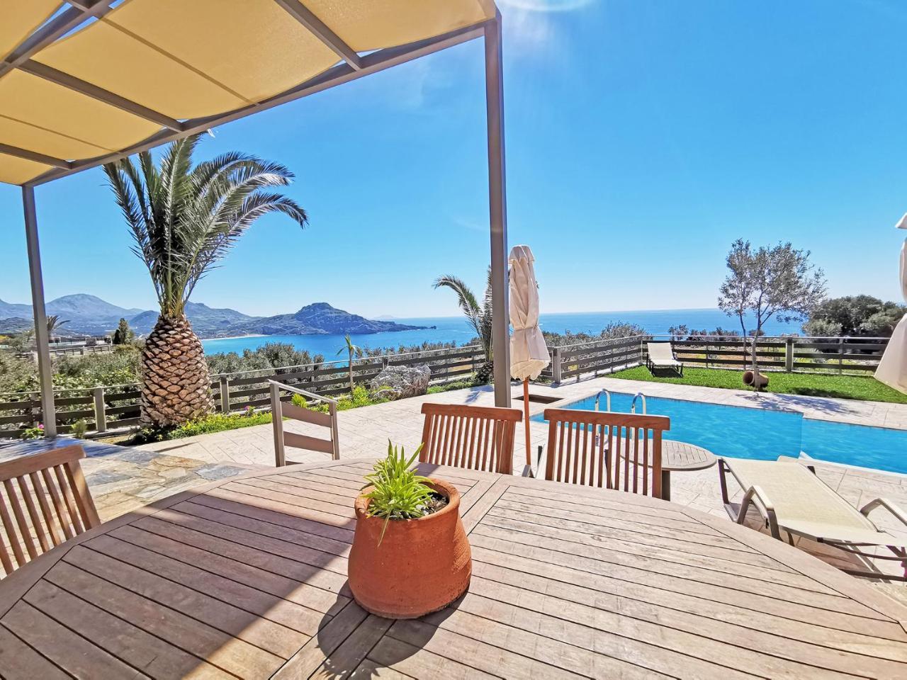 Souda Bay Cottage 플라키아스 외부 사진
