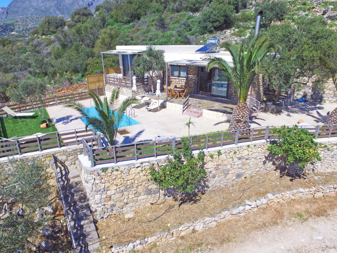 Souda Bay Cottage 플라키아스 외부 사진